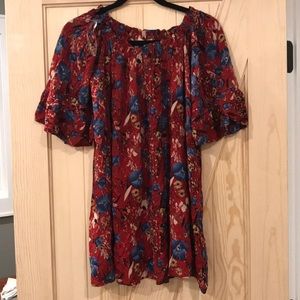 NWT Clay off the shoulder dress